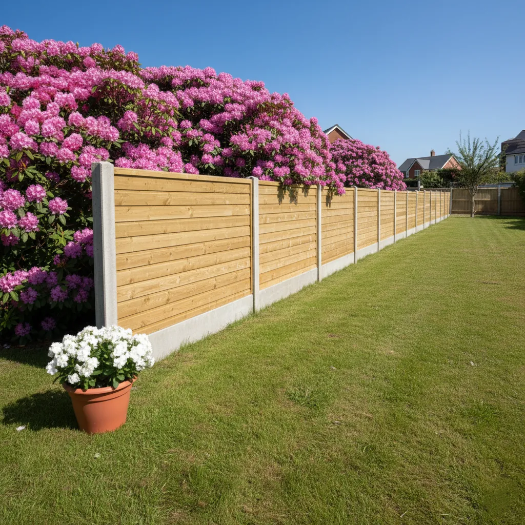 Panel Fencing Installation in North Devon